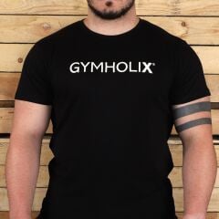 Gymholix Crew Unisex Siyah (Tişört - Tshirt)