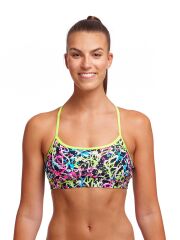 Funkita Messed Up Kadın Tek Üst Bra / Sporcu Sütyeni