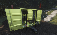 GYMHOLIX® FastBox Cube 4 Kapılı Taşınabilir Fitness İstasyonu | Mobil Konteyner Gym