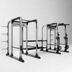 GYMHOLIX® Kafes 2 Pro Serisi – Profesyonel 80x80 Power Cage Rack Sistemi (FGX0099)