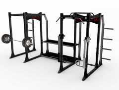 GYMHOLIX® Kafes 2 Pro Serisi – Profesyonel 80x80 Power Cage Rack Sistemi