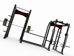 GYMHOLIX® Kafes 2 Pro Serisi – Profesyonel 80x80 Power Cage Rack Sistemi