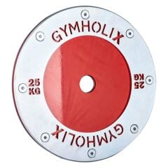 GYMHOLIX® Powerlifting Disc Plate V.2 – Metal Flanşlı Ağırlık Plakası (FGX2010) (Çift)