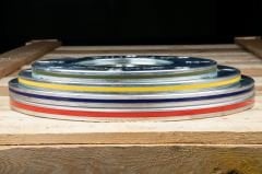 GYMHOLIX® Powerlifting Disc Plate V.2 – Metal Flanşlı Ağırlık Plakası (FGX2010)