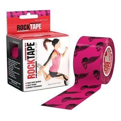 Rocktape STD 5cmX5mt Knesio Tape - Pink Skull