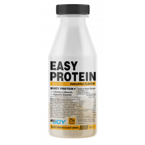 Bigjoy Sports Easy Protein 34 Gr*12 Adet - Ananas