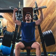 XWORKS FWX Shoulder Press – Serbest Ağırlık Omuz Makinesi (FWX0012) PARLAK SİYAH (RAL9005)