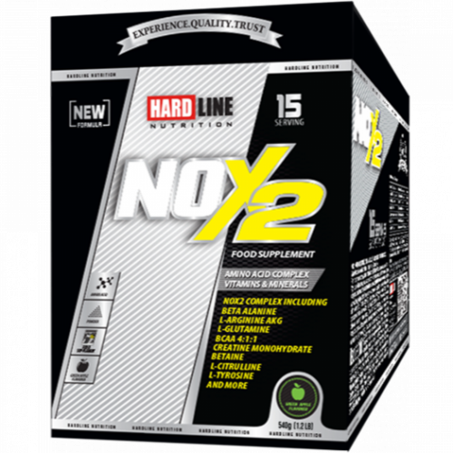 Hardline NOX2 540 Gr (36 Gr*15 Adet) - Yeşil Elma