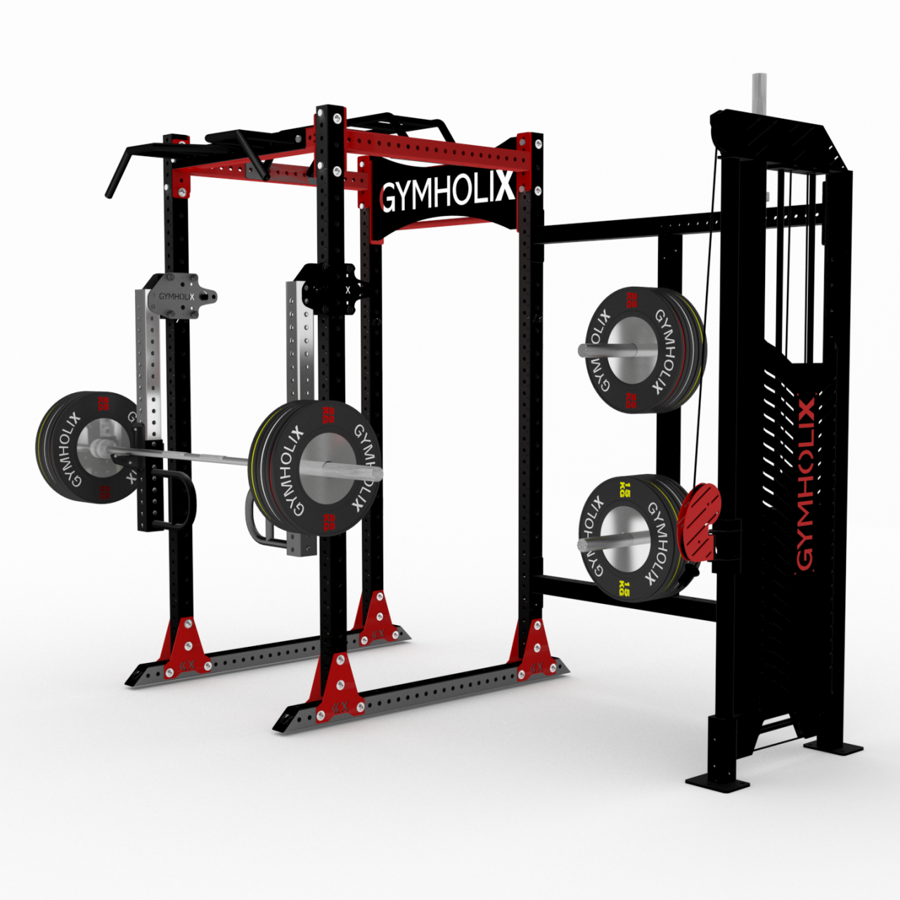 GYMHOLIX® Kafes T1 – Fonksiyonel Fitness Ünitesi & Çoklu Antrenman Rig Sistemi