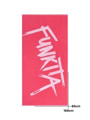 Funkita Tagged Pink Havlu, Antrenman & Spor Havlusu (160x80)
