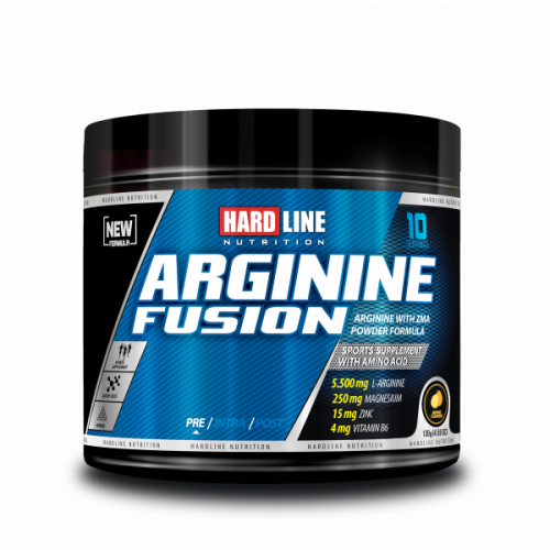 Hardline Nutrition Arginine Fusion 130 Gr - Portakal