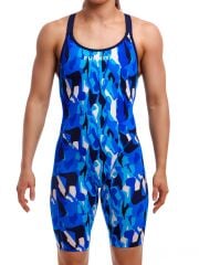 Funkita Fast Legs Chaz Michael Kadın Yarış Mayo (Giriş Seviyesi)