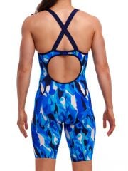 Funkita Fast Legs Chaz Michael Kadın Yarış Mayo (Giriş Seviyesi)