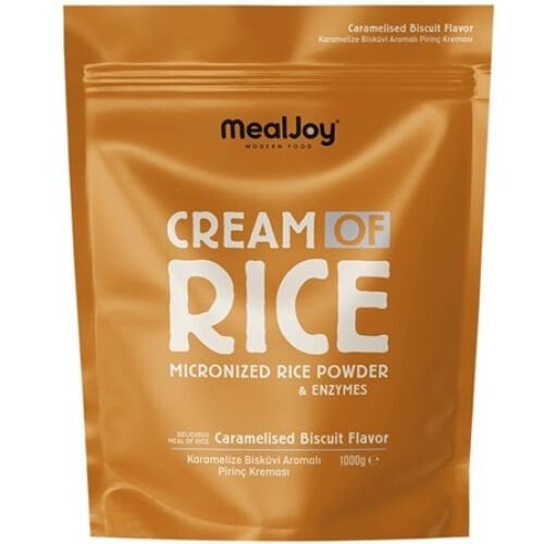 Mealjoy Cream Of Rice 1000 Gr - Karamelize Bisküvi