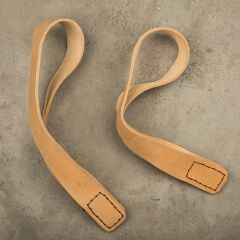 GYMHOLIX® Elite Oly Lifting Strap Single Loop – Deri Halterci Kayışı