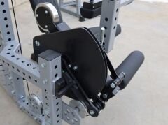 XWORKS Seated Leg Extension – Curl Combo (PLX0012) PEMBE (RAL4006)