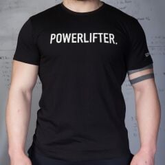 GYMHOLIX® Powerlifter Tişört – Unisex Antrenman ve Günlük Spor T-Shirt