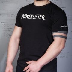 GYMHOLIX® Powerlifter Tişört – Unisex Antrenman ve Günlük Spor T-Shirt