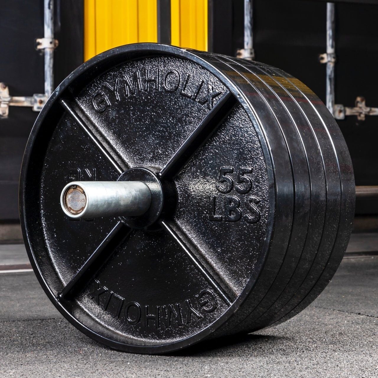 GYMHOLIX® Retro Disc Plate – Metal Flanşlı Ağırlık Plakası (FGX3010)