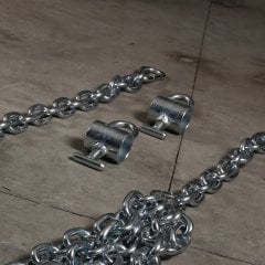 GYMHOLIX® Vidalı Ağır Yük Kelepçesi V2 | Zincir ve Bant Uyumlu Bar Kelepçesi