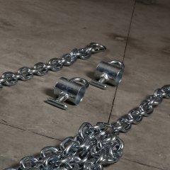 GYMHOLIX® Vidalı Ağır Yük Kelepçesi V2 | Zincir ve Bant Uyumlu Bar Kelepçesi