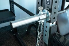 GYMHOLIX® Vidalı Ağır Yük Kelepçesi V2 | Zincir ve Bant Uyumlu Bar Kelepçesi (FGA6001)