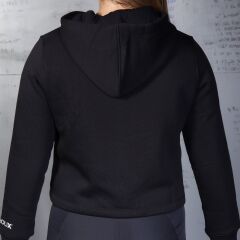 GYMHOLIX® Coffee & Deadlift Sweatshirt Crop | Fitness Lifestyle Kadın