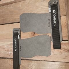 GYMHOLIX® Grips V – Elcik Kavrama ve Barfiks Eldiveni (CrossFit & Pull-Up Grip) L