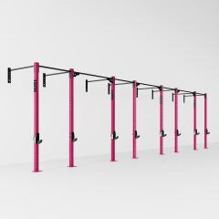 GYMHOLIX® 4 Rack 8 Bacak Duvar Tip İstasyon (Rig) (FGXW008)