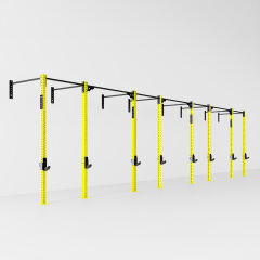 GYMHOLIX® 4 Rack 8 Bacak Duvar Tip İstasyon (Rig) (FGXW008)