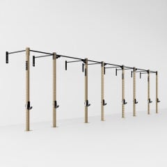 GYMHOLIX® 4 Rack 8 Bacak Duvar Tip İstasyon (Rig) (FGXW008)