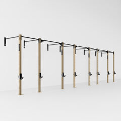 GYMHOLIX® 4 Rack 8 Bacak Duvar Tip İstasyon (Rig) (FGXW008)