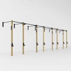 GYMHOLIX® 4 Rack 8 Bacak Duvar Tip İstasyon (Rig) (FGXW008)