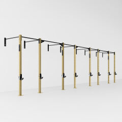 GYMHOLIX® 4 Rack 8 Bacak Duvar Tip İstasyon (Rig) (FGXW008)