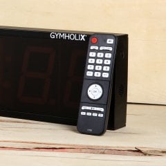 GYMHOLIX® Fonksiyonel Timer 6 Haneli | Uzaktan Kumandalı Gym Zamanlayıcı