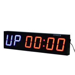 GYMHOLIX® Fonksiyonel Timer 6 Haneli | Uzaktan Kumandalı Gym Zamanlayıcı