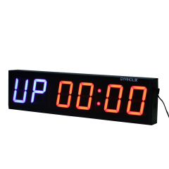 GYMHOLIX® Fonksiyonel Timer 6 Haneli | Uzaktan Kumandalı Gym Zamanlayıcı