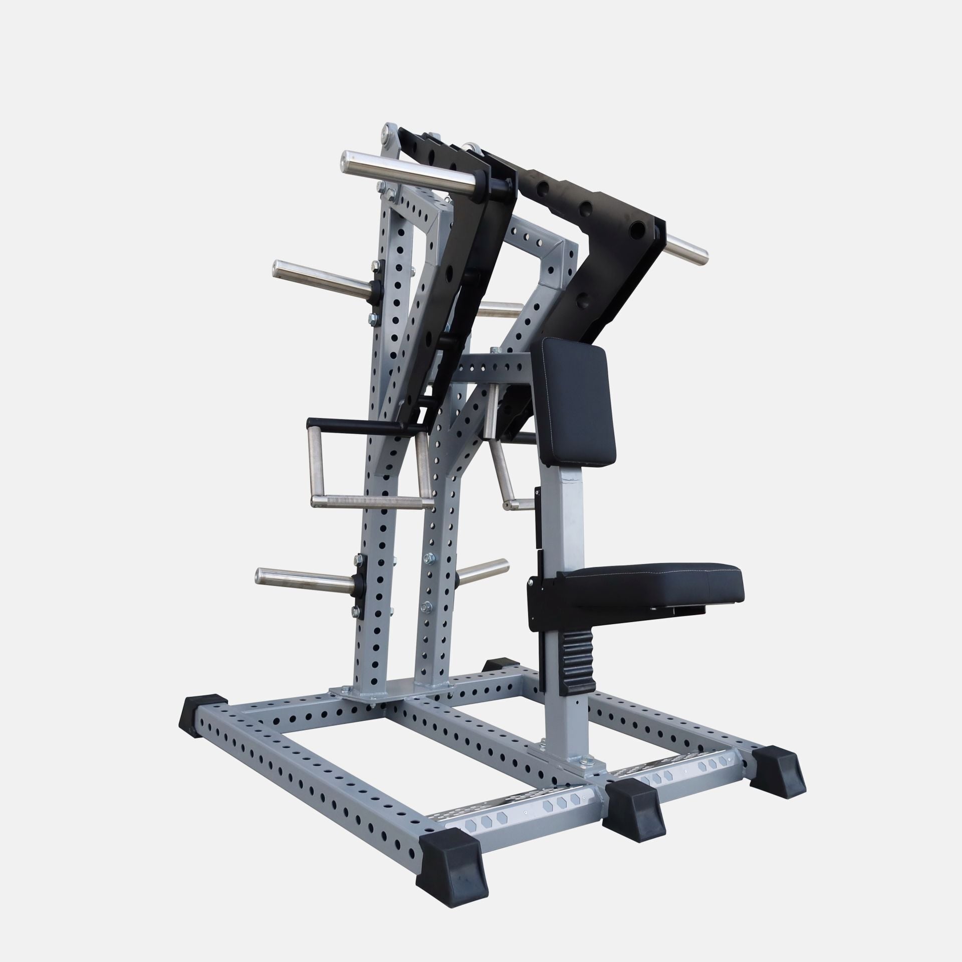 XWORKS FWX Low Row – Alt Sırt Makinesi (FWX0016) TEKSTÜRE SİYAH (RAL9005)