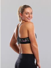 Funkita Texta Mess Kadın Tek Üst Bra / Sporcu Sütyeni
