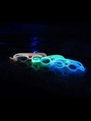 Finis FlowGlow Parlayan Çocuk Yüzücü Gözlüğü / Yeşil