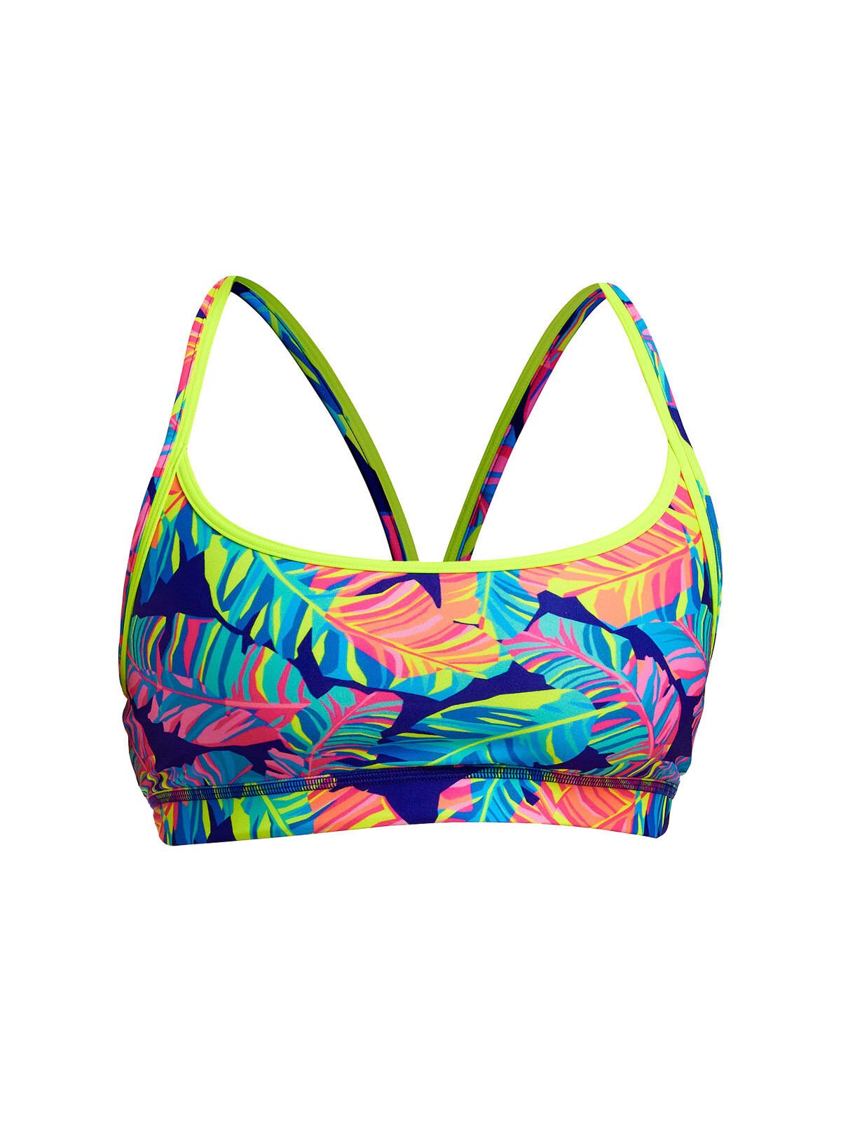 Funkita Leaving Today Kadın Spor Yüzme Üstü – Racerback Sports Top | Tek Üst