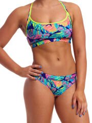 Funkita Leaving Today Kadın Spor Yüzme Üstü – Racerback Sports Top | Tek Üst