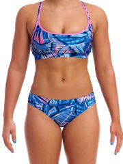 Funkita Soaring Hi  Kadın Spor Yüzme Üstü – Racerback Sports Top | Tek Üst