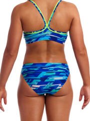 Funkita Pace Racer Kadın Spor Yüzme Üstü – Racerback Sports Top | Tek Üst