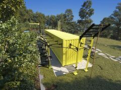 GYMHOLIX® FastBox XL | Yüksek Kapasiteli Taşınabilir Spor Konteyneri (CGXF010)