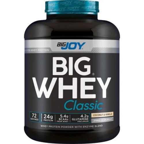 BigJoy Sports BigWhey Classic Whey Protein 2196 Gr - Hindistan Cevizi Vanilya