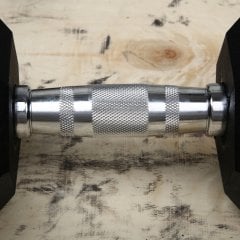 GYMHOLIX® Kauçuk Köşeli Hex Dambıl | Profesyonel Gym Dumbbell