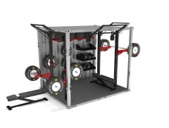 GYMHOLIX® FastBox CubeX | 3 Kapılı Taşınabilir Konteyner Fitness İstasyonu (CGXF050)