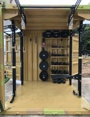 Gymholix FastBox CubeX 3 Kapılı Taşınabilir Fitness İstasyonu (Konteyner)