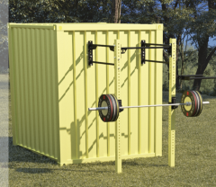 GYMHOLIX® FastBox Cube HERO | Tek Kapılı Taşınabilir Konteyner Fitness İstasyonu (GCXXF040)